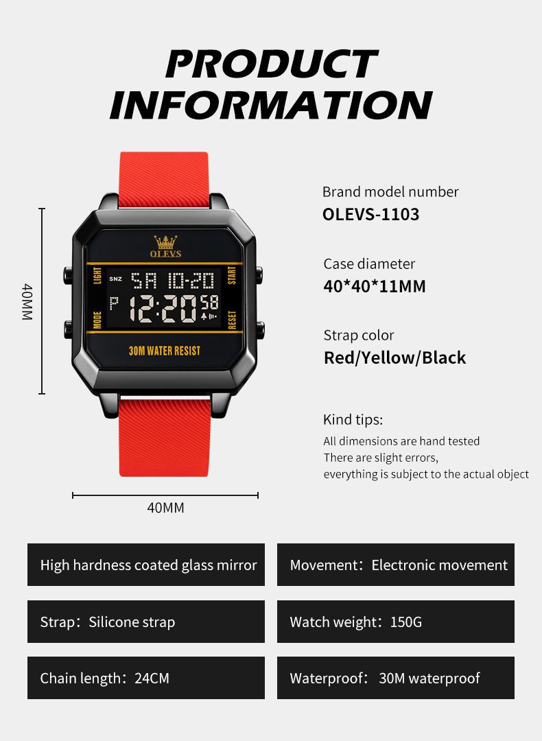 Olevs Men's Watch 1103