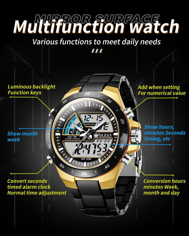 Olevs Men's Watch 1110