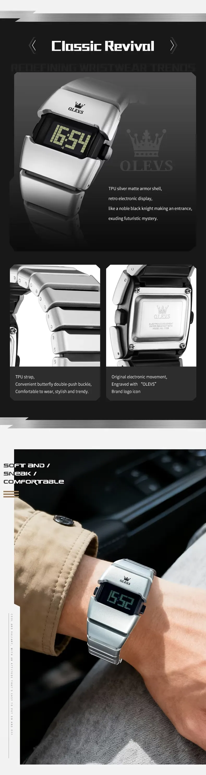 OLEVS Men's Watch 1112