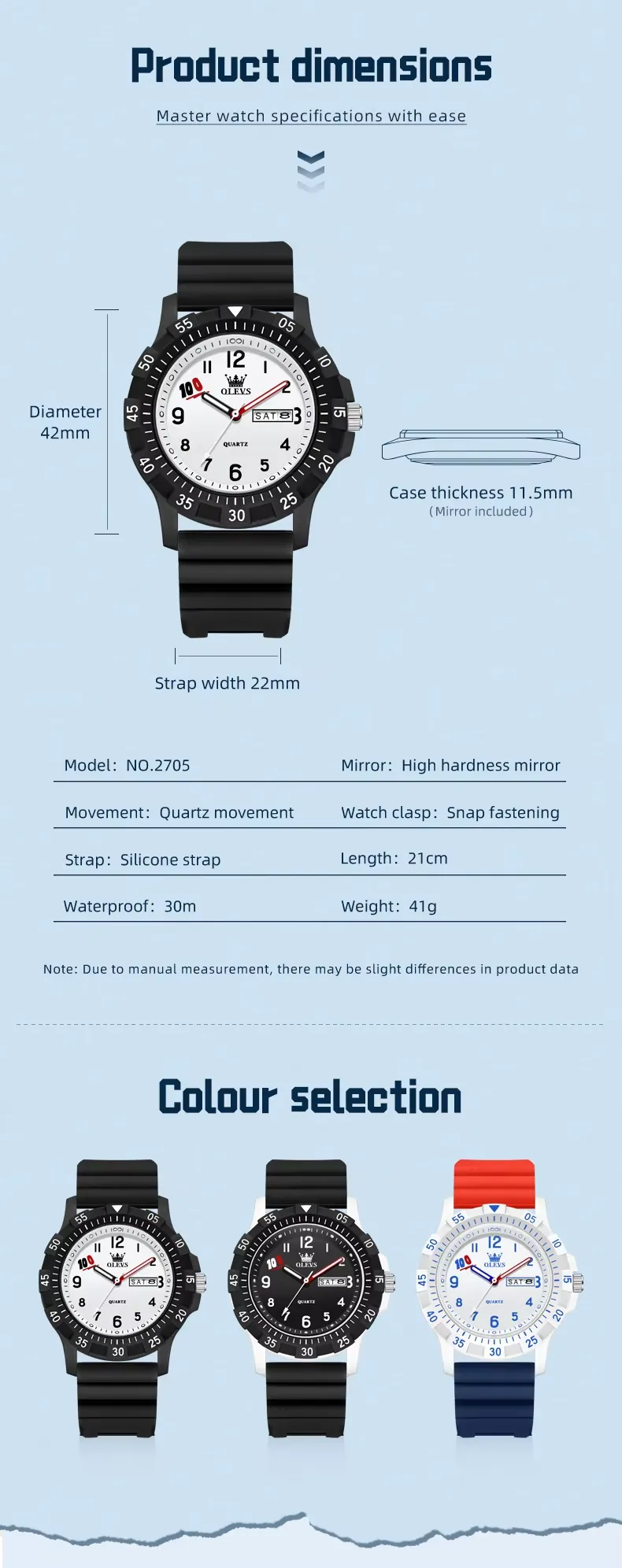 Olevs Men's Watch 2705