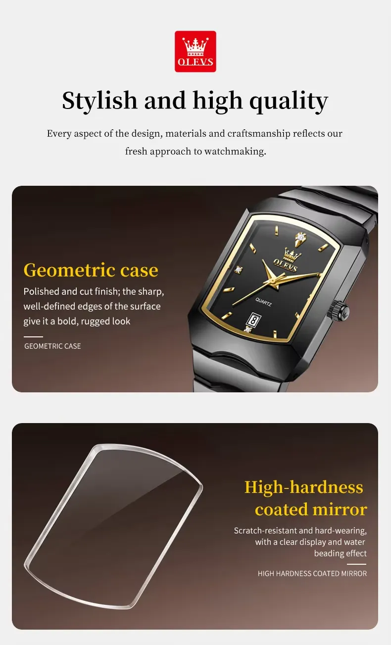 Olevs Men's Watch 2712