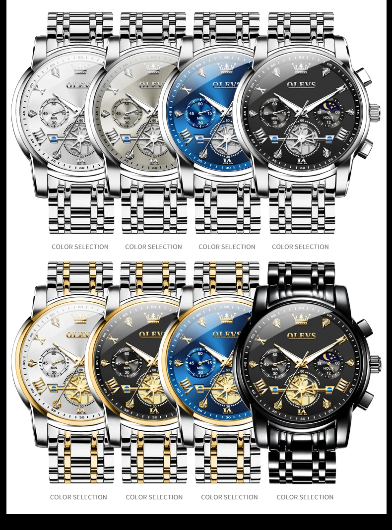 Olevs Men's Watch 2856