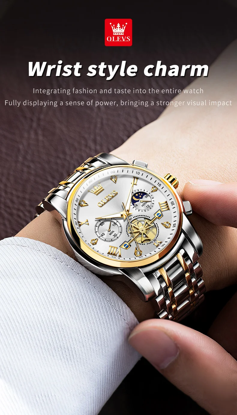 Olevs Men's Watch 2856