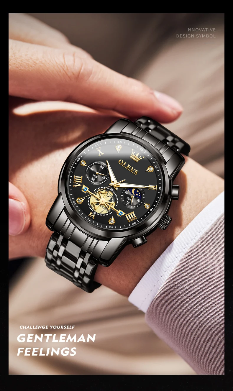 Olevs Men's Watch 2856