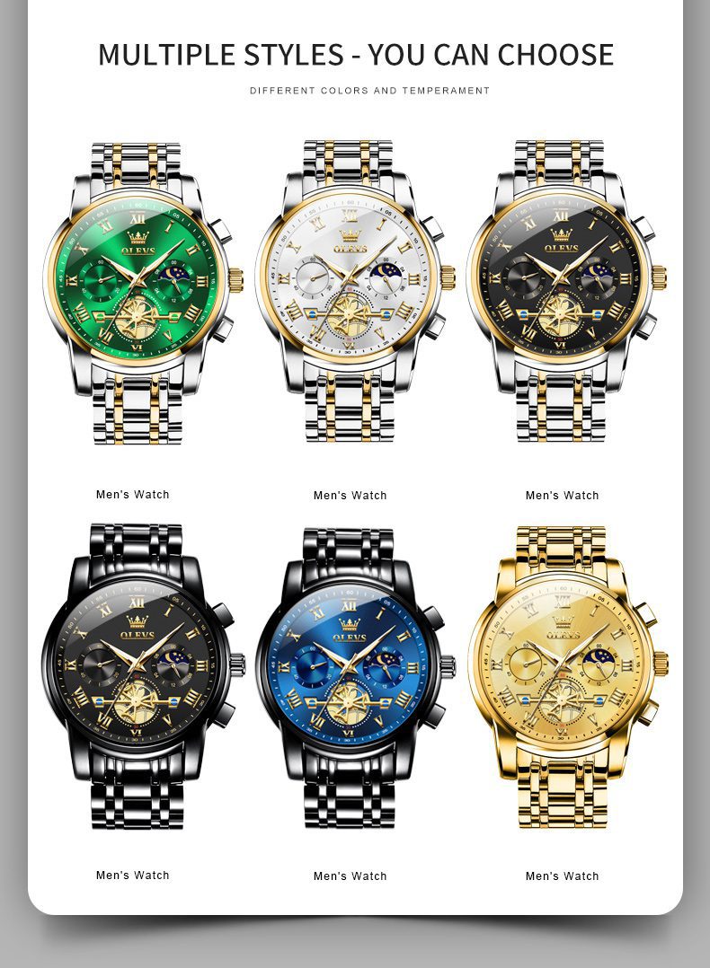 Olevs Men's Watch 2859