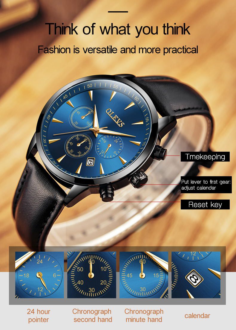 Olevs Men's Watch 2860