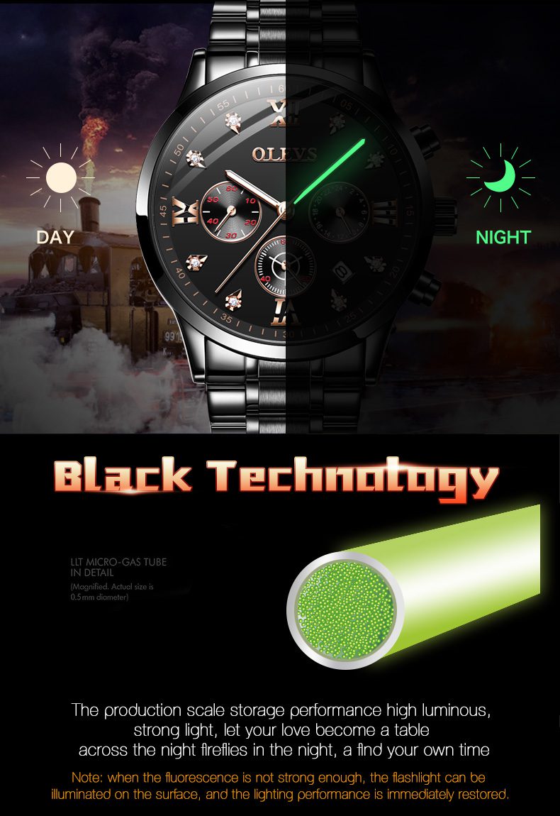 Olevs Men's Watch 2862