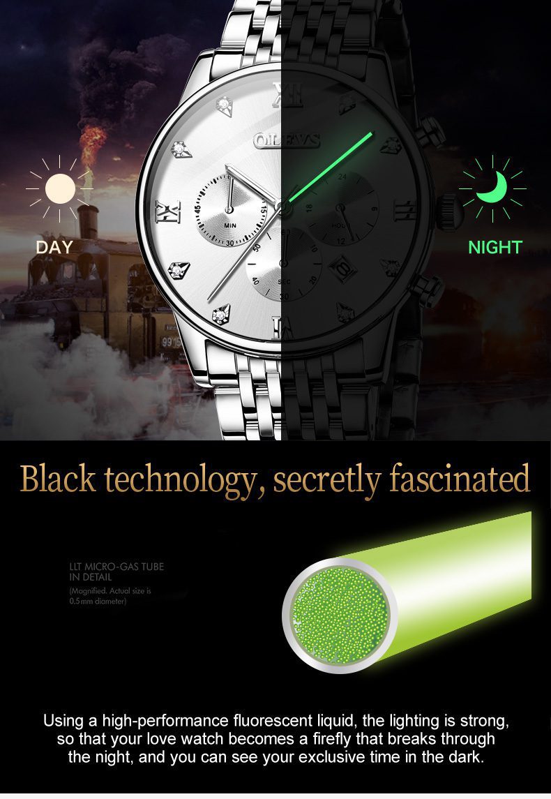 Olevs Men's Watch 2868