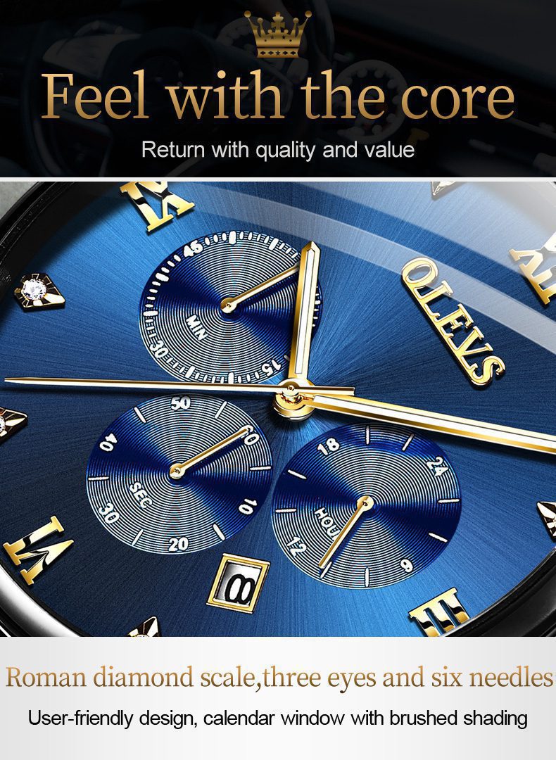 Olevs Men's Watch 2868