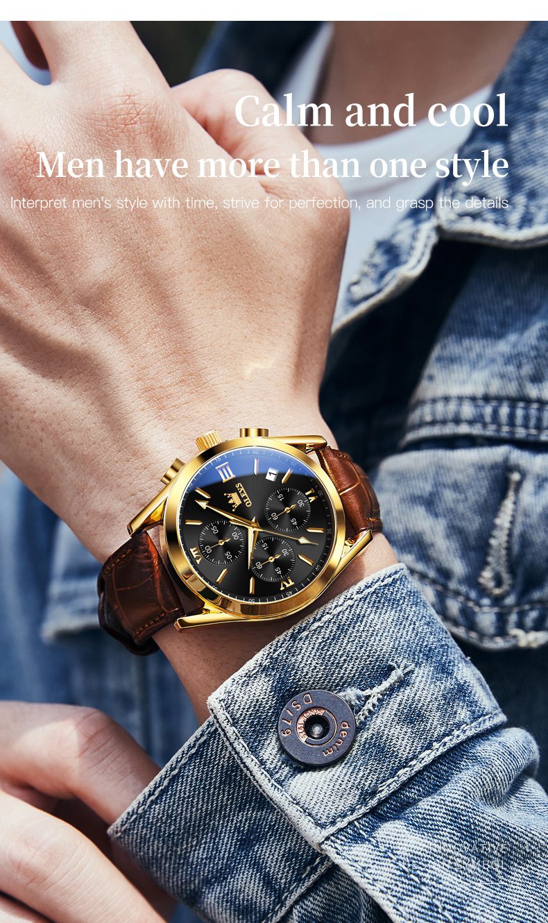 Olevs Men's Watch 2872