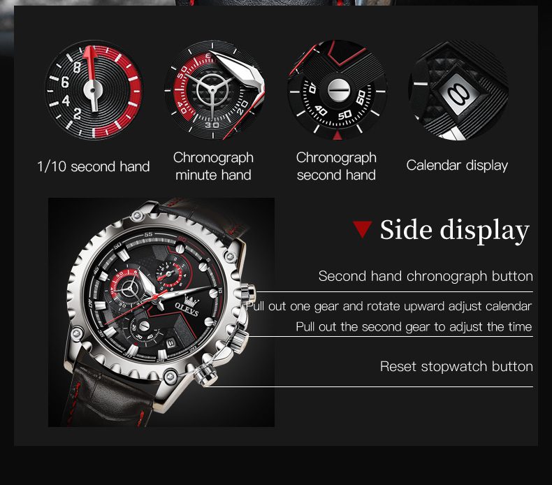 Olevs Men's Watch 2873