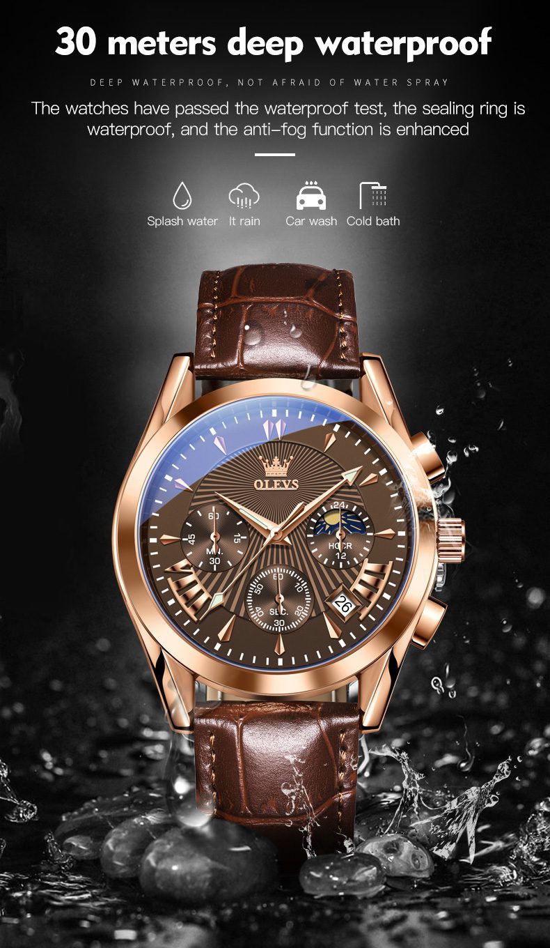 Olevs Men's Watch 2876