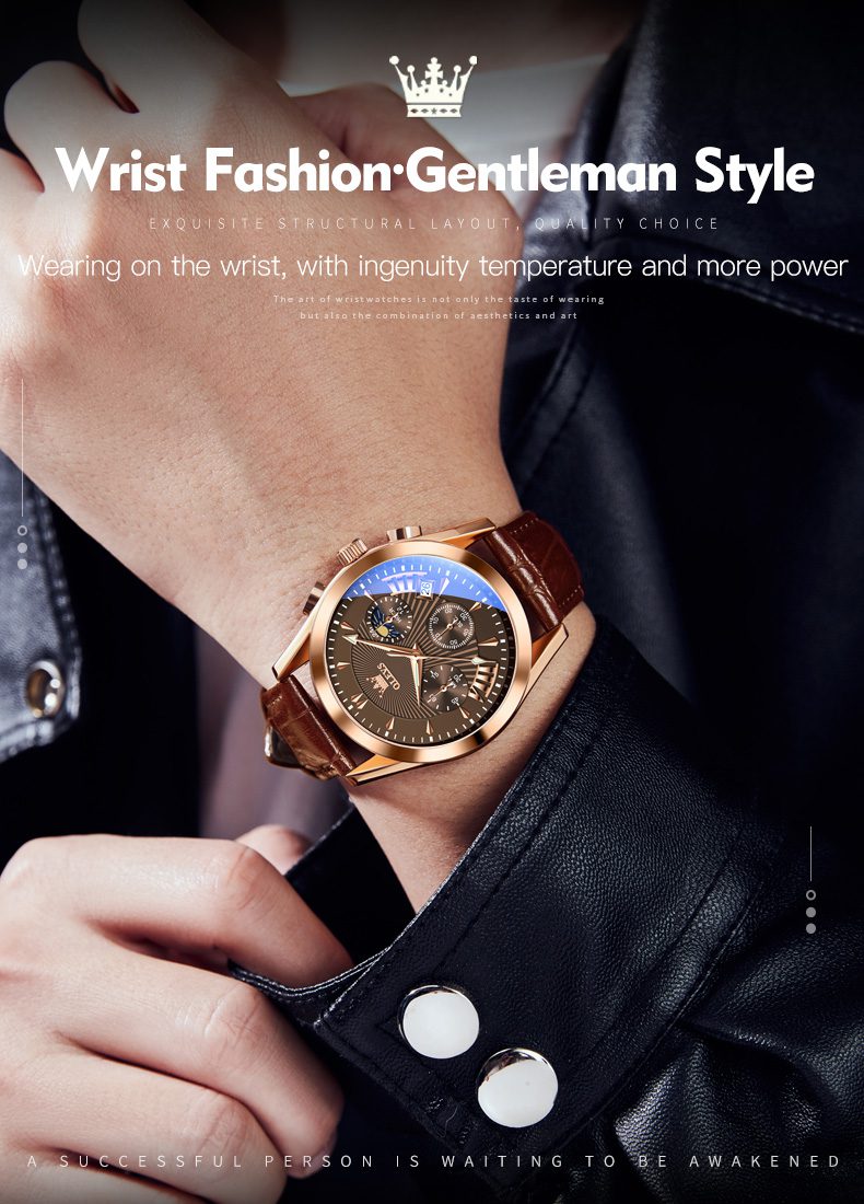 Olevs Men's Watch 2876