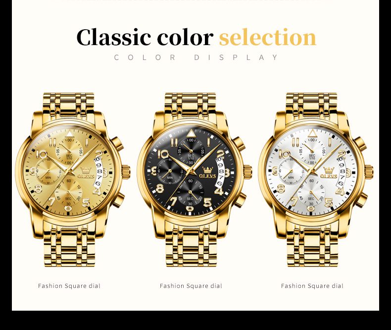 Olevs Men's Watch 2879