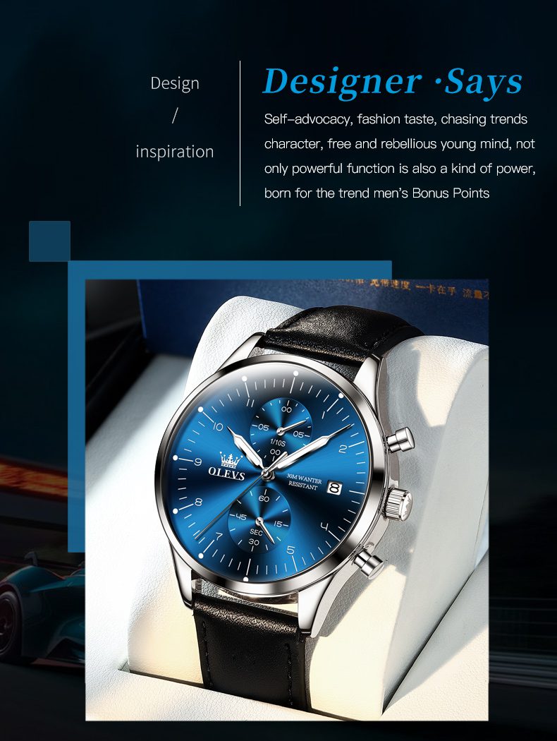 Olevs Men's Watch 2880