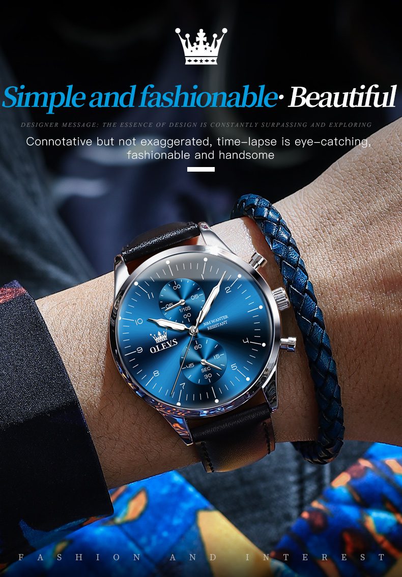 Olevs Men's Watch 2880