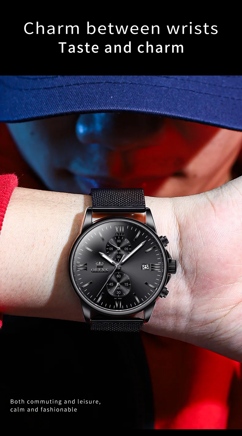 Olevs Men's Watch 2886