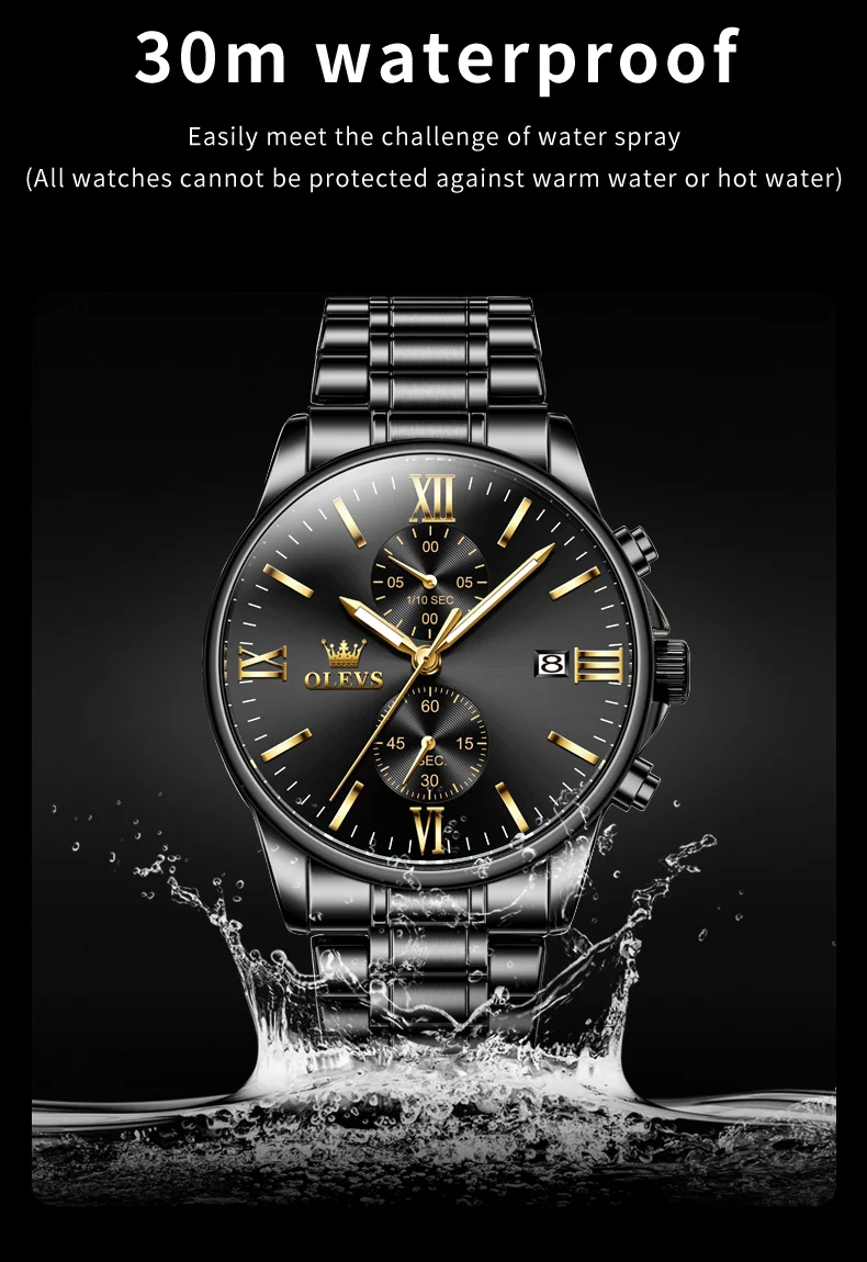 Olevs Men's Watch 2886