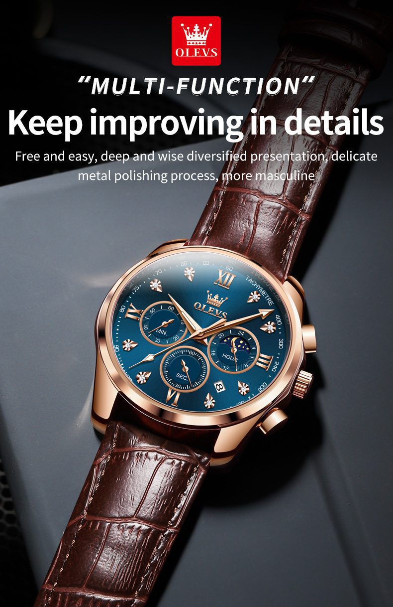 Olevs Men's Watch 2888