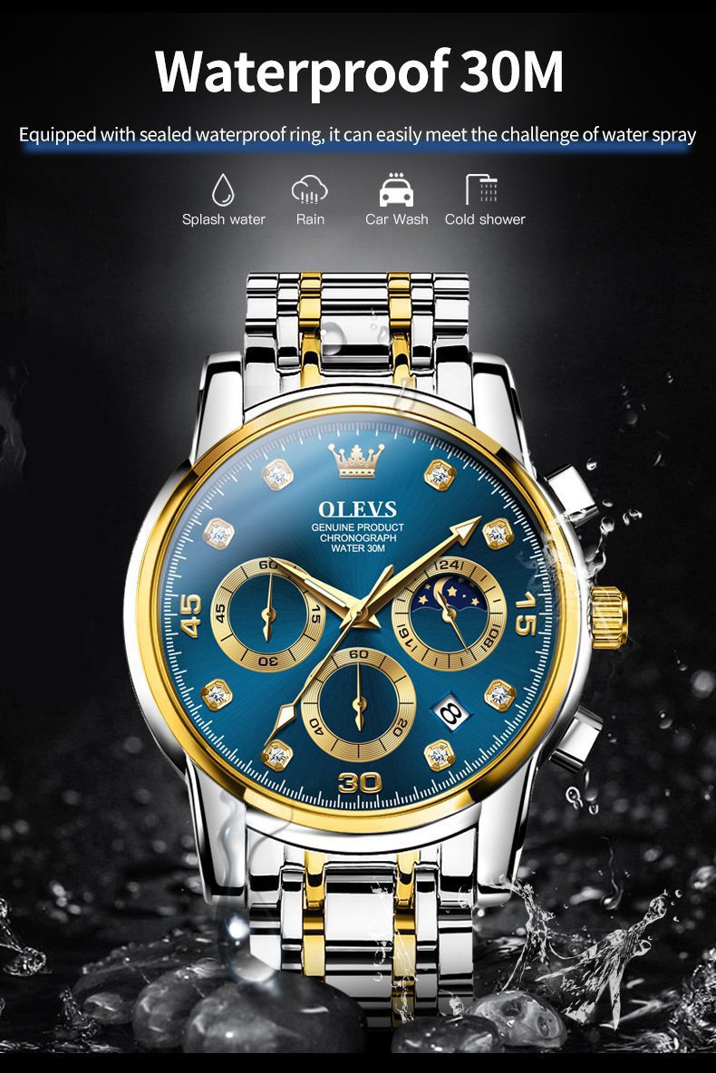 Olevs Men's Watch 2889