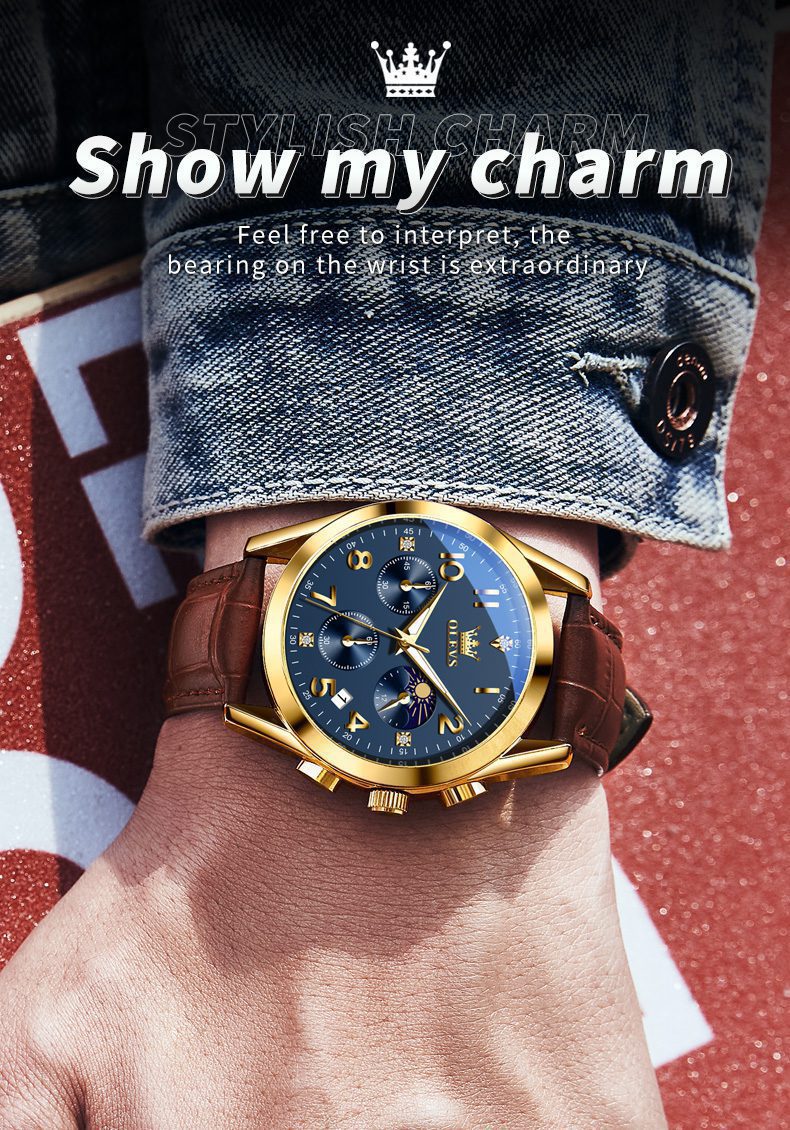 Olevs Men's Watch 2890