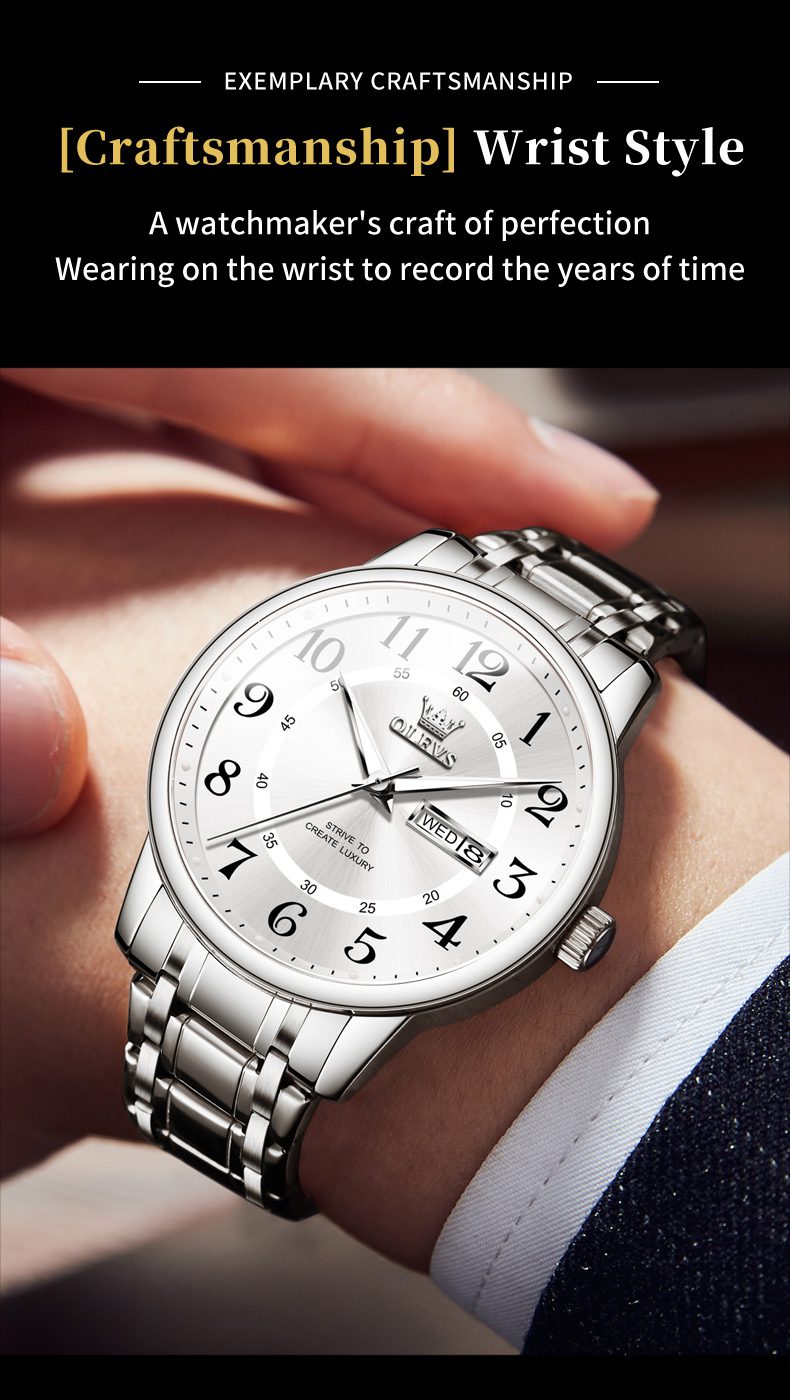 Olevs Coupl Watch 2891