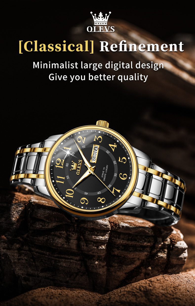 Olevs Coupl Watch 2891