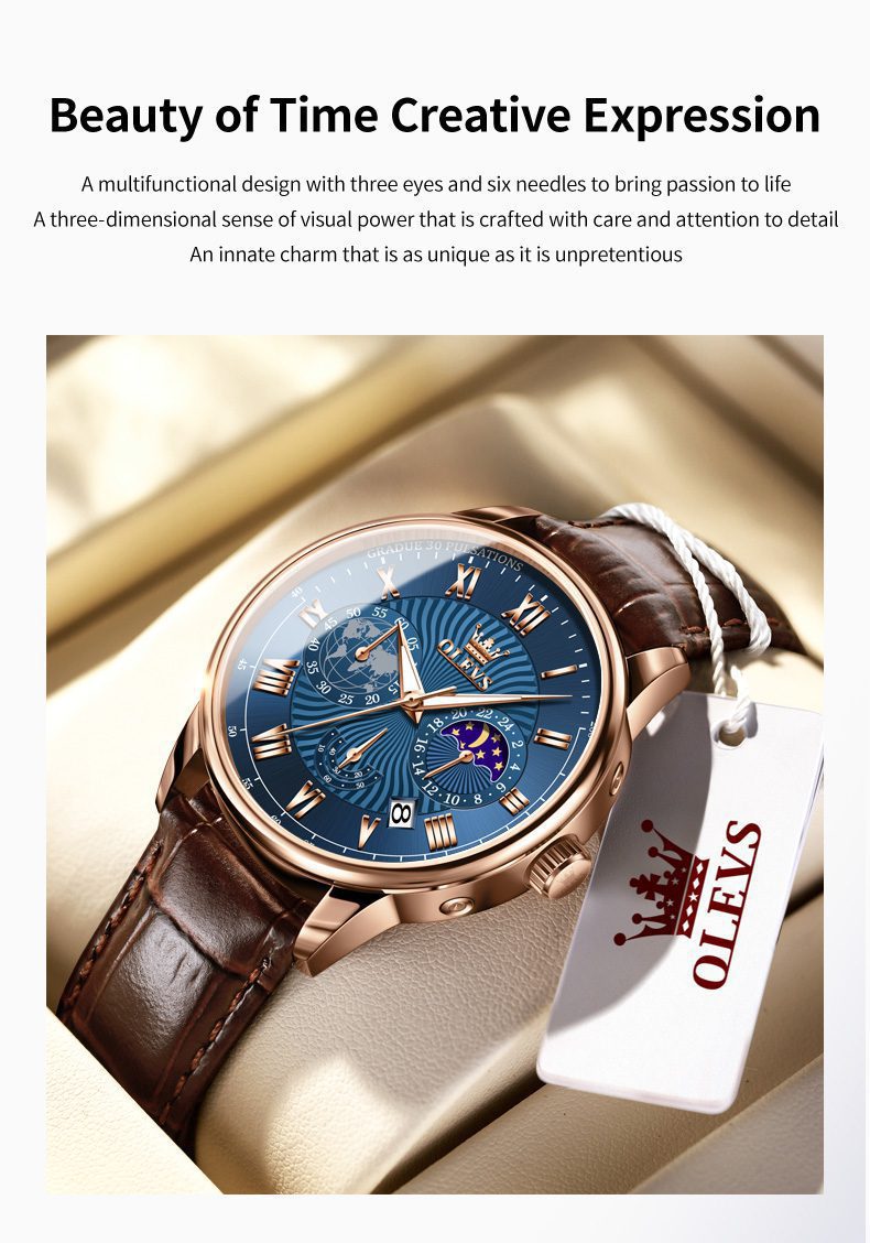 Olevs Men's Watch 2893
