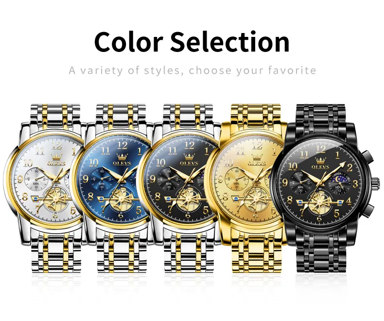 Olevs Men's Watch 2900