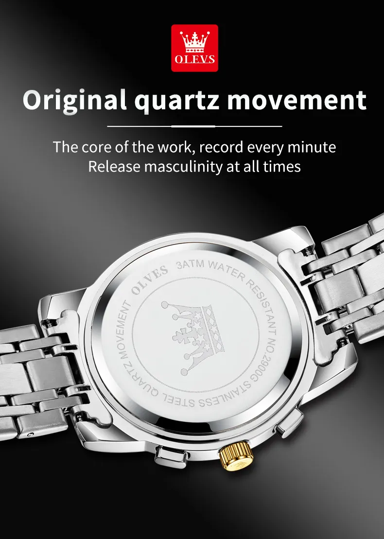 Olevs Men's Watch 2900