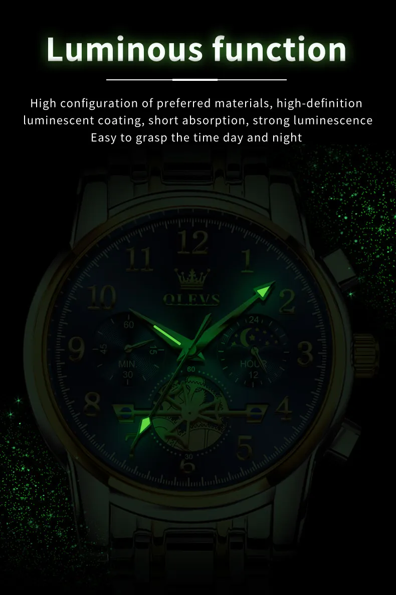 Olevs Men's Watch 2900