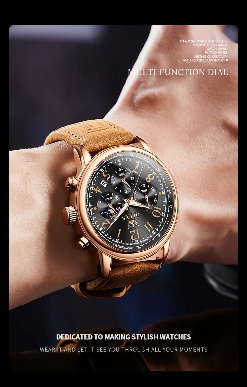 Olevs Men's Watch 2912