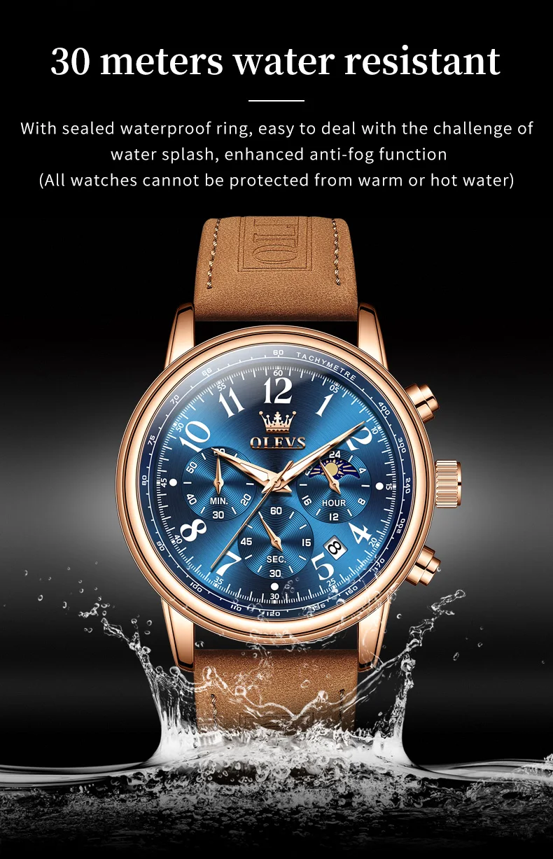 Olevs Men's Watch 2912