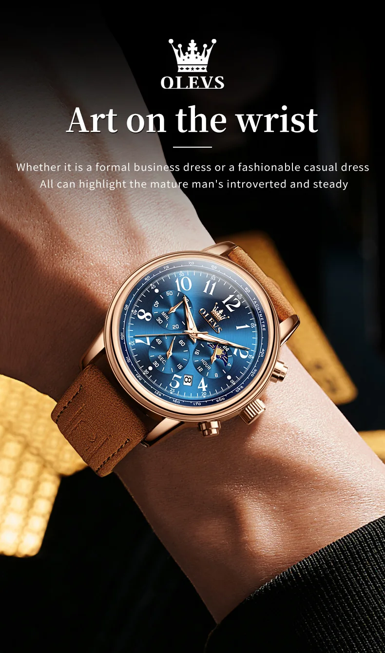 Olevs Men's Watch 2912