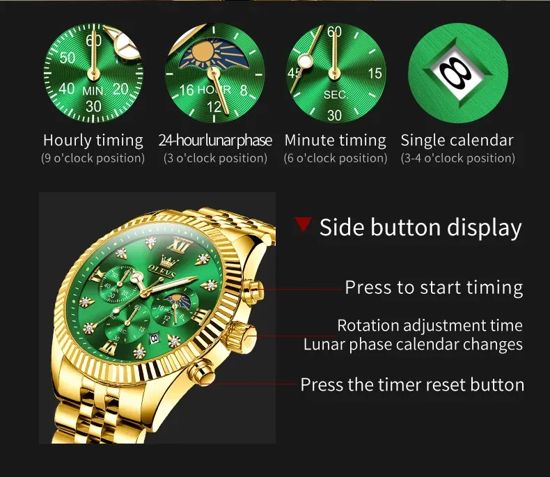 Olevs Men's Watch 2923