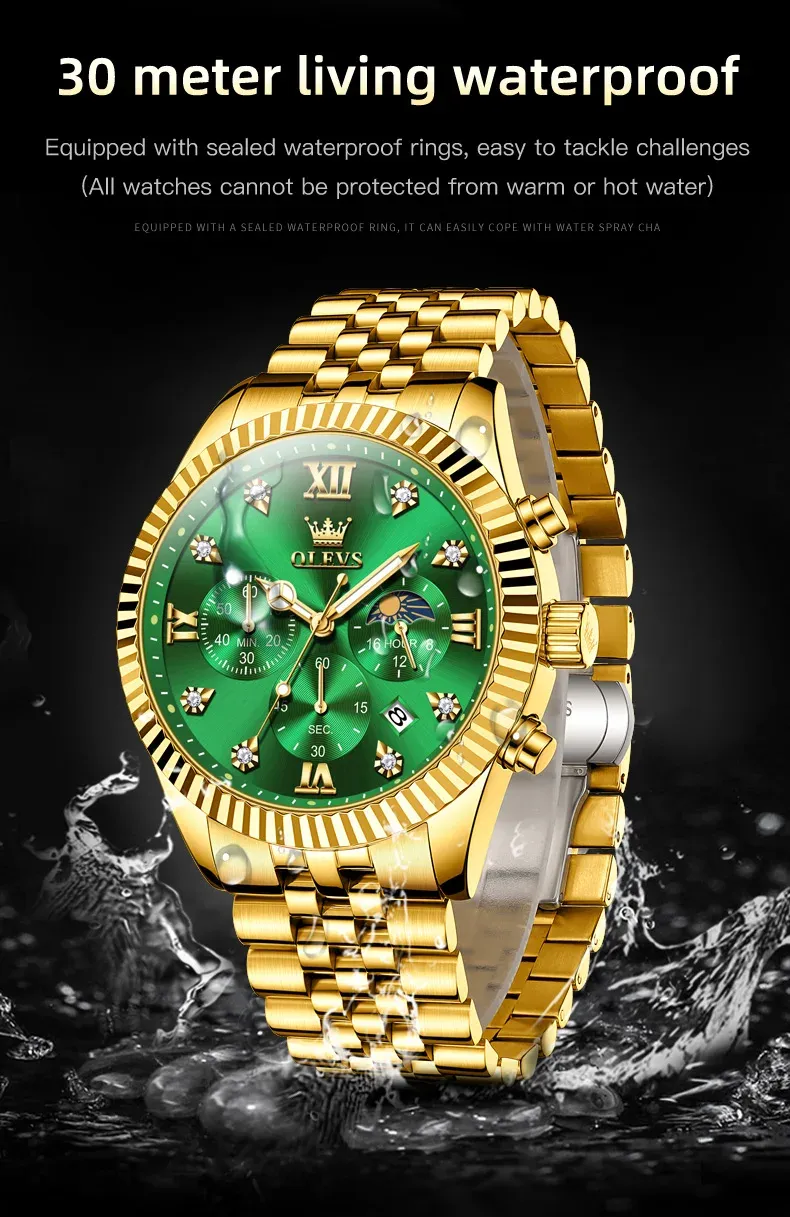 Olevs Men's Watch 2923