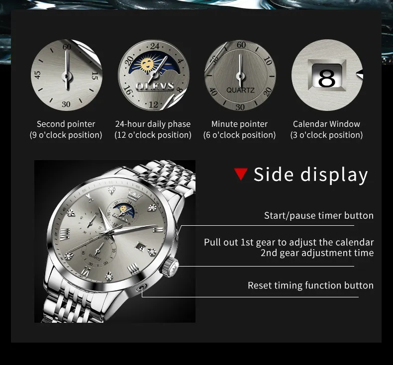 Olevs Men's Watch 2925