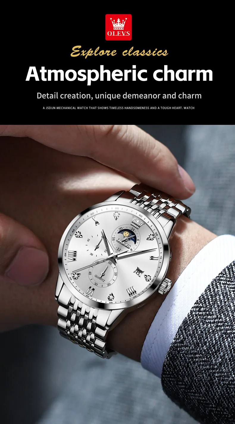 Olevs Men's Watch 2925