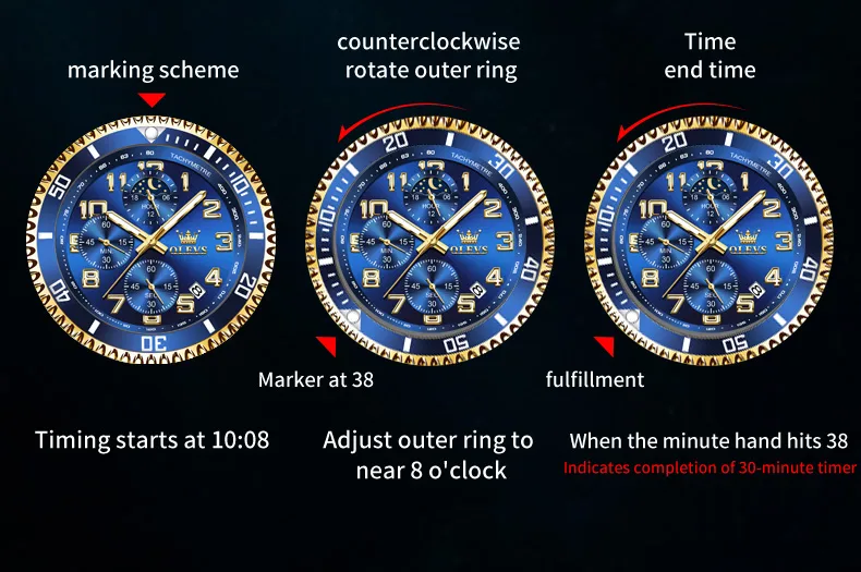 Olevs Men's Watch 2926