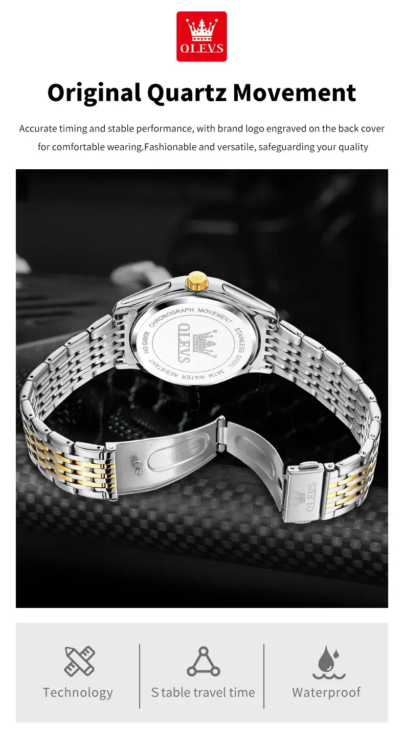 Olevs Men's Watch 2928