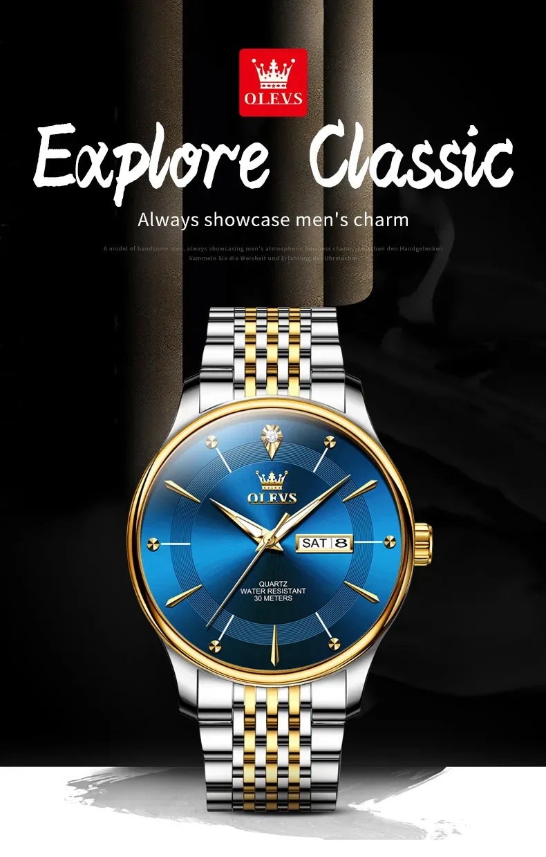 Olevs Men's Watch 2928