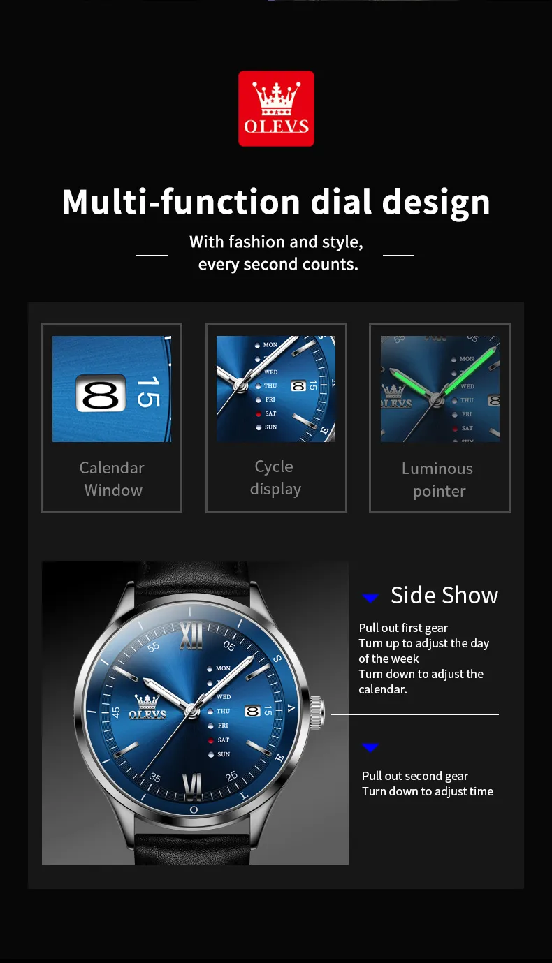 Olevs Men's Watch 2931