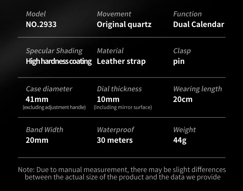 Olevs Men's Watch 2933