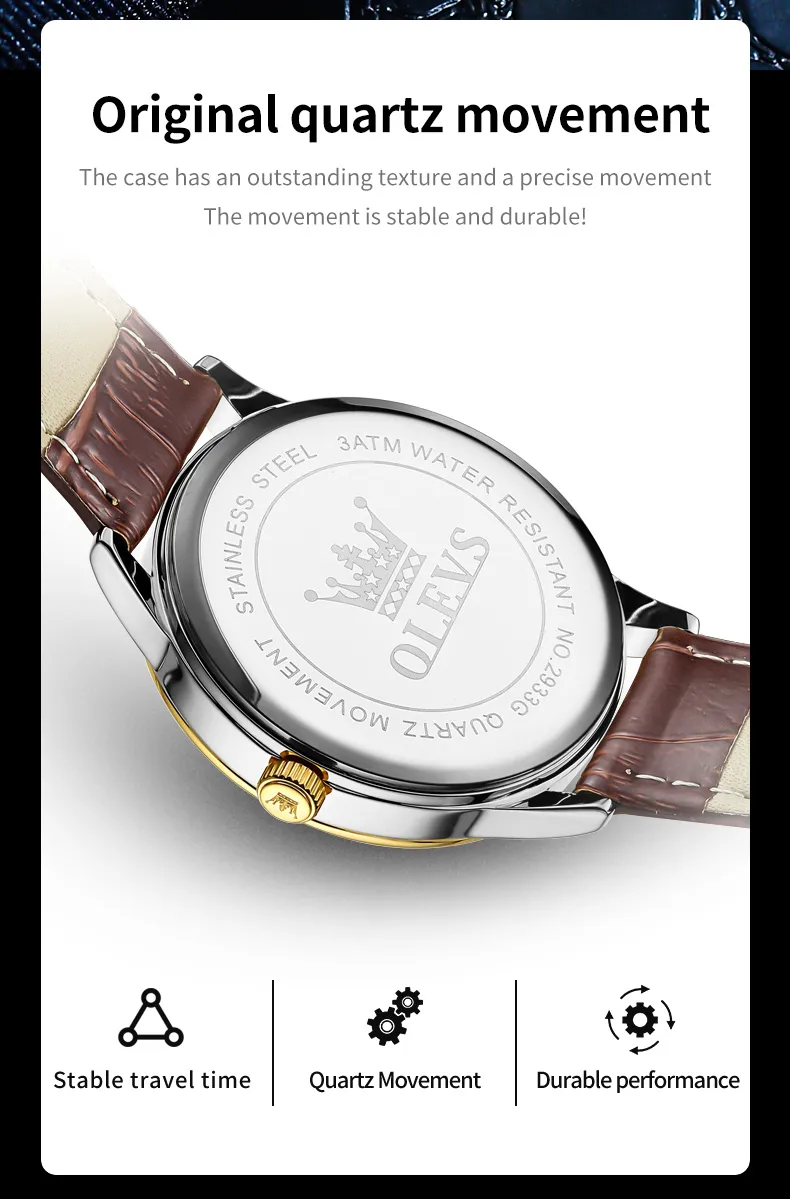 Olevs Men's Watch 2933