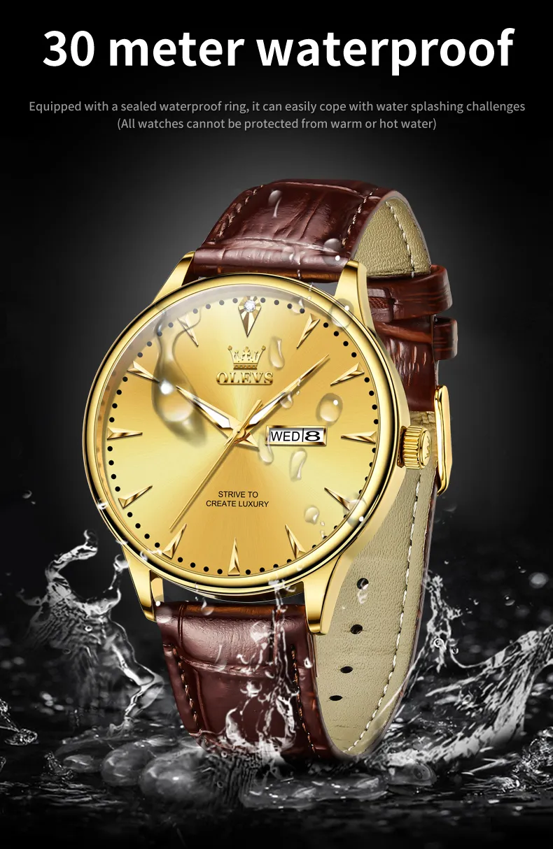 Olevs Men's Watch 2933