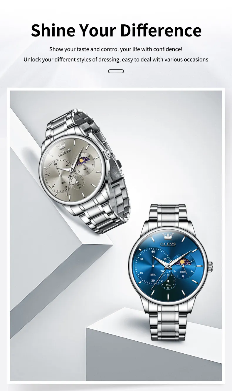 Olevs Men's Watch 2936