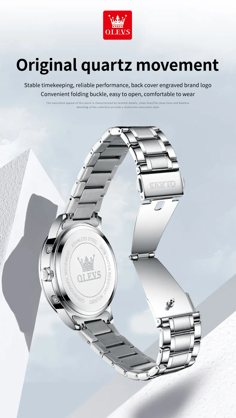 Olevs Men's Watch 2936