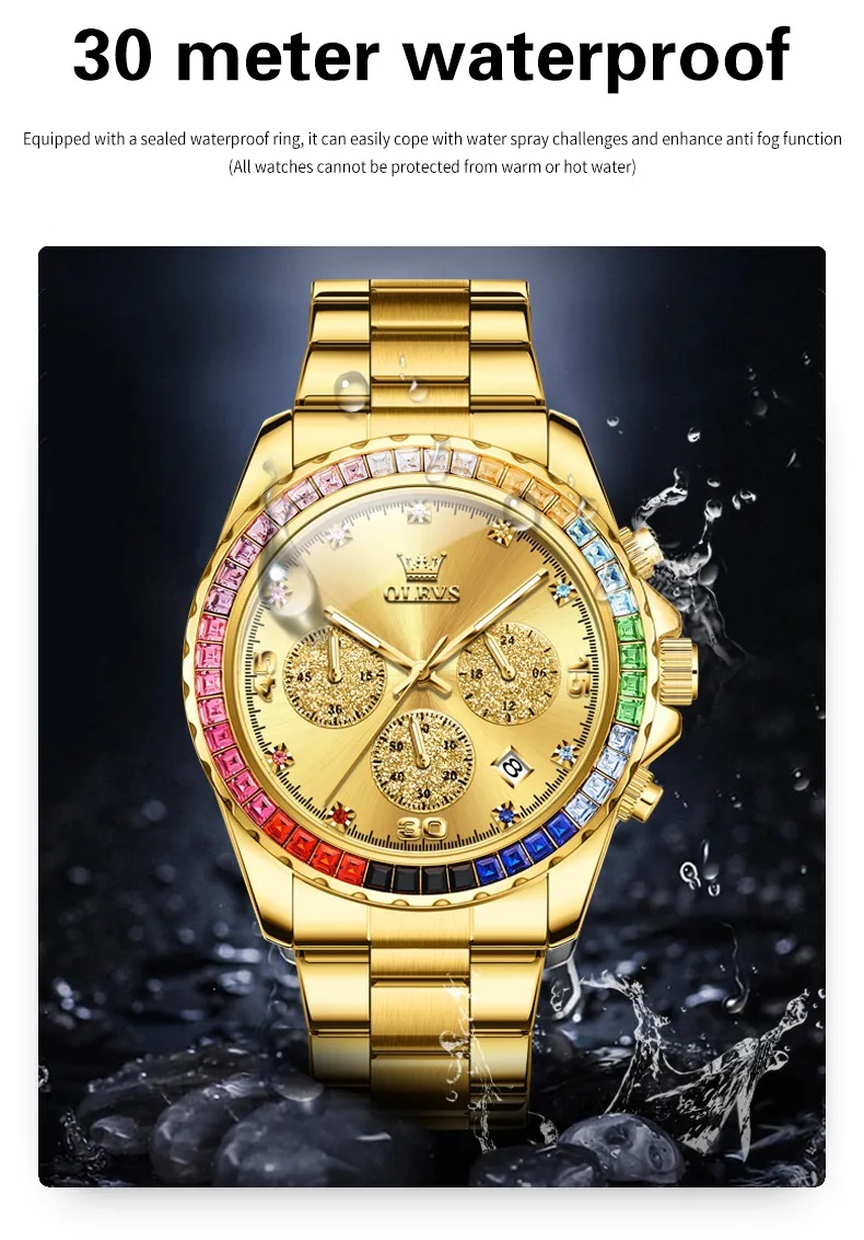 Olevs Men's Watch 2939