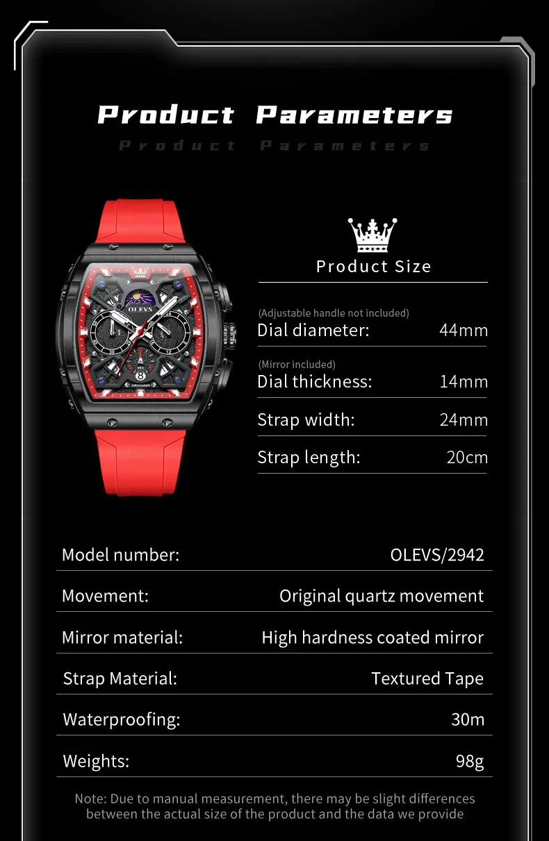 Olevs Men's Watch 2942