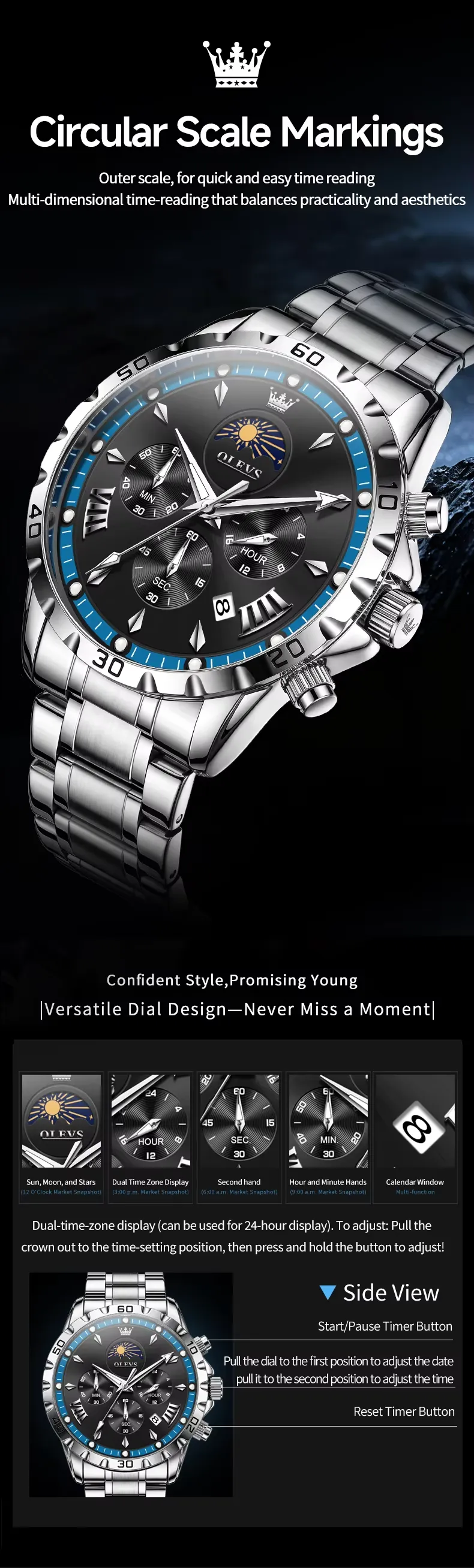 OLEVS Men's Watch 2949